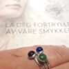 Huldreverket «Sukkertopp» ring med jade