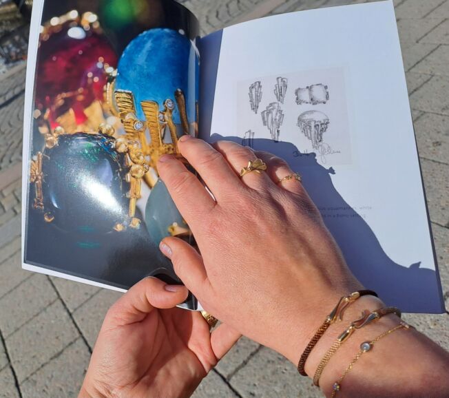 OLE LYNGGAARD COPENHAGEN Shooting Stars ring med 1 stjerne med diamanter