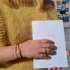OLE LYNGGAARD COPENHAGEN Shooting Stars armbånd med månestener og diamanter