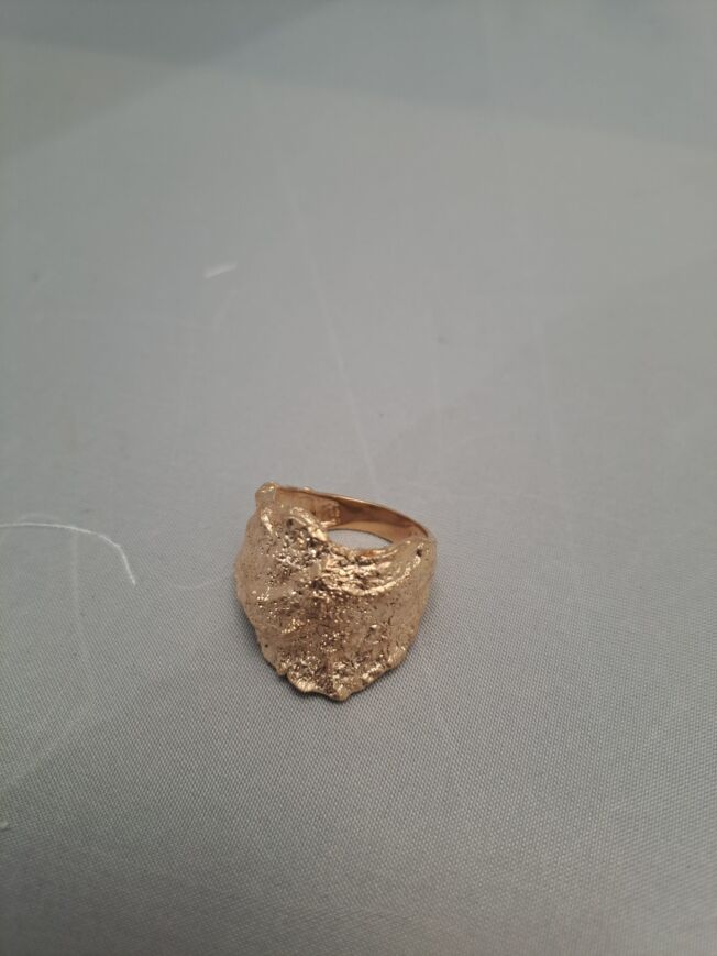 Catwalk Exclusive Stardust Stone Rock ring i forgylt sølv