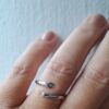 Noën «Hazel ring» i hvitt gull med diamanter