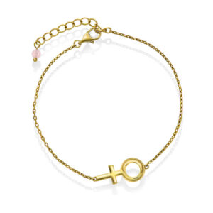 Serenity "Femme" armbånd i forgylt sølv