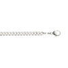 Panserarmbånd i sølv 4,5 mm 21 cm