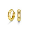 Ørering i gult gull 12 mm