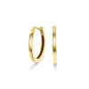 Ørering i gult gull 13 mm