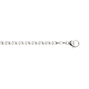 Ankerarmbånd i sølv 3,3 mm 21 cm