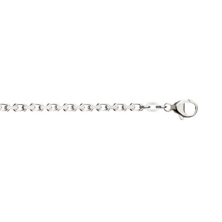 Ankerarmbånd i sølv 3,3 mm 21 cm