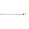 Figaro armbånd i sølv 3,7 mm 21 cm