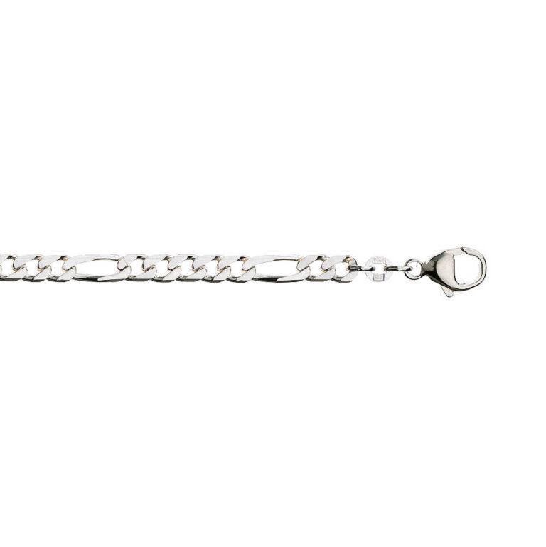 Figaro armbånd i sølv 5,6 mm 19 cm