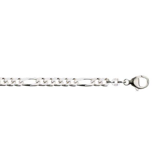 Figaro kjede i sølv 5,6 mm 50 cm