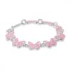 Armbånd til barn med rosa sommerfugler fra Pia og Per
