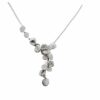 Huldreverket “Løv” sølv collier