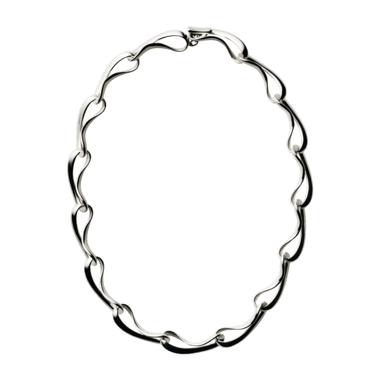 Georg Jensen "Infinity" collier i sølv