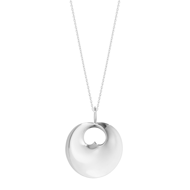 Georg Jensen "Hidden Heart" kjede i sølv