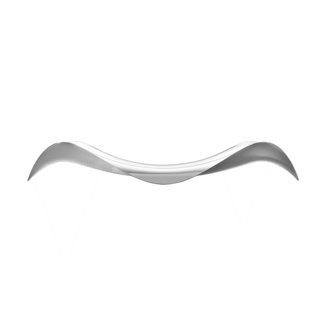 Georg Jensen "Cobra" ovalt fat