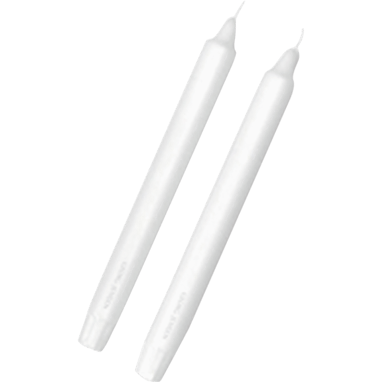 Georg Jensen 2 pakning med stearinlys, smale