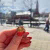 Ring til bunad i forgylt sølv til Aust-Agder / Åmli bunad