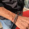 Panserarmbånd 21 cm i stål 8 mm