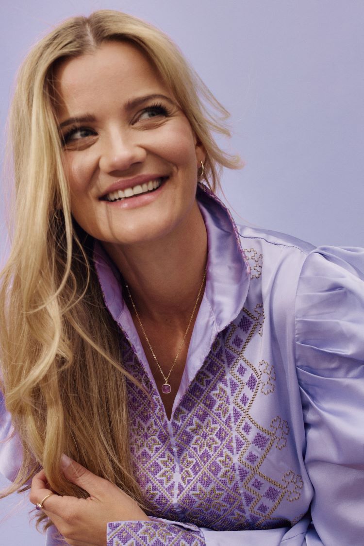 48103-48126-48125 Julenål, krans med stener i gullfarget metall