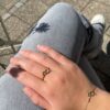 Sandra Lyng armbånd i forgylt sølv “Serotonin glede”