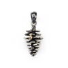 5090131S_Pendant_Cone_Small_1Brill_1_By_Birdie_200814_IMG_0836 By Birdie "Cone small" anheng i sølv med diamant
