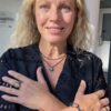 By Birdie "Ponte Rutile" ring i sølv med rutilkvarts, gult gull detaljer og diamanter