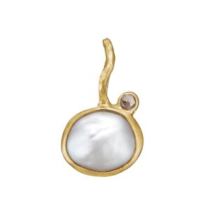 By Birdie "Zenith White Keshi Pearl" anheng i gult gull