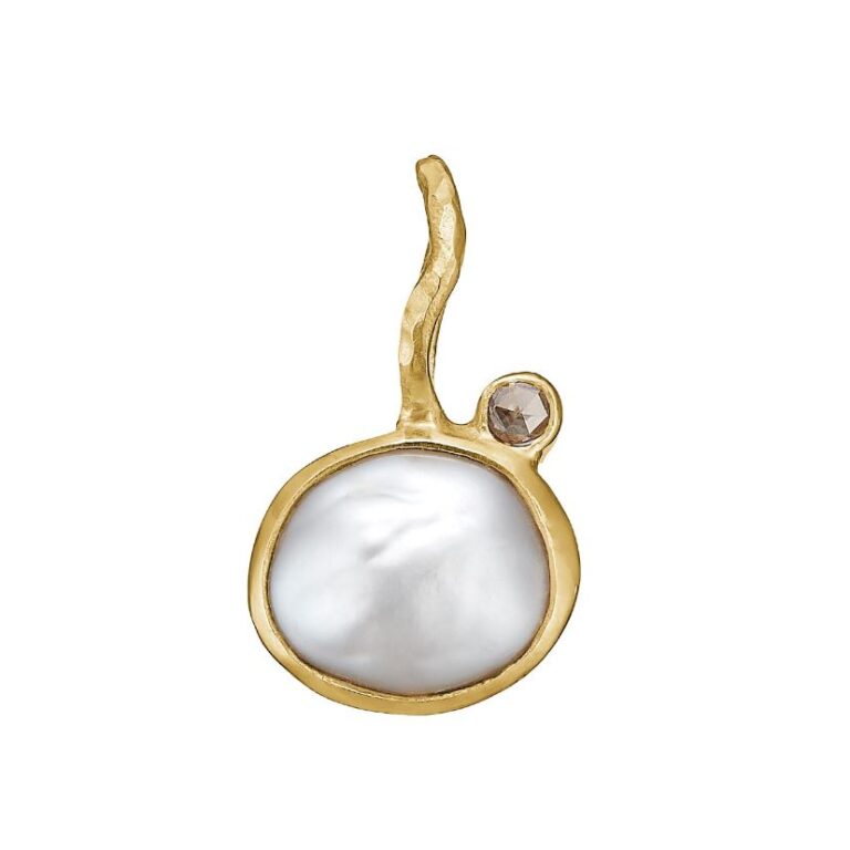 By Birdie "Zenith White Keshi Pearl" anheng i gult gull