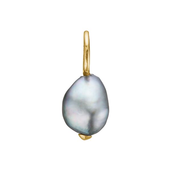 By Birdie "Vivid Grey Keshi Pearl" anheng i gult gull
