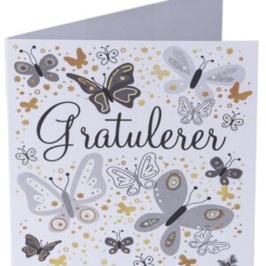 Kort "Gratulerer"