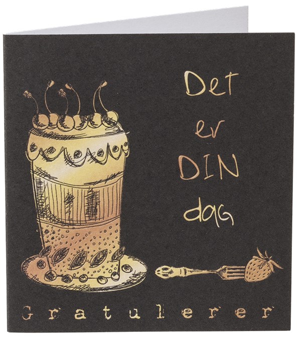 Kort "Det er din dag"