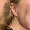 Susanne Friis Bjørner ørepynt i forgylt sølv åpnet hjerte