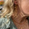 Susanne Friis Bjørner forgylt sølv kjede med karneol