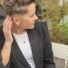 Susanne Friis Bjørner ørepynt “Måne” i sølv