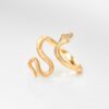 OLE LYNGGAARD COPENHAGEN Snakes ring i gult gull