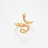 OLE LYNGGAARD COPENHAGEN Snakes ring i gult gull
