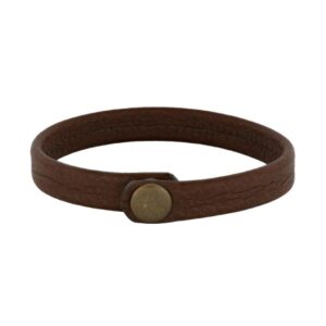 Son of Noa "Son" armbånd brown calf leather med knapp