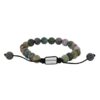 Son of Noa "Son Indian agate" armbånd med stål lås 8 mm