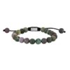 Son of Noa "Son Indian agate" armbånd med stål lås 8 mm