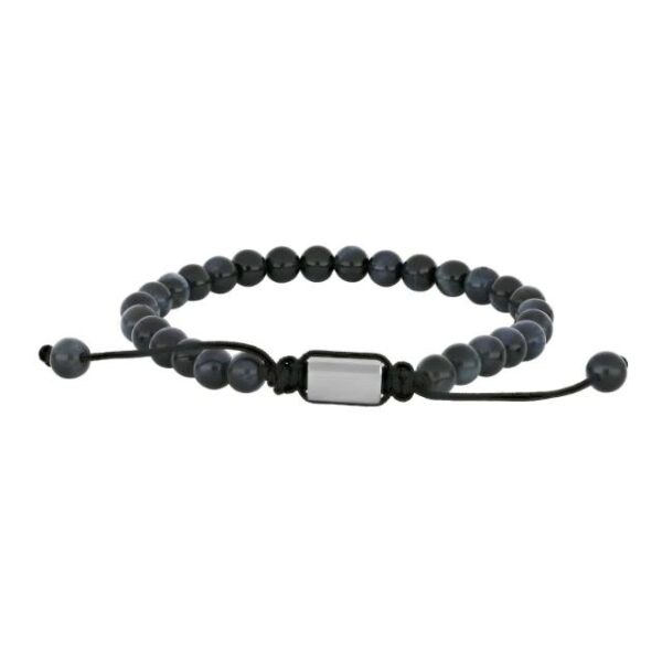 Son of Noa "Son Indian agate" armbånd med stål lås