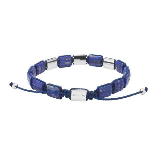 Son of Noa "Son Lapis" armbånd med stål detaljer