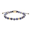 Son of Noa "Son sodalite" armbånd med gullfarget stål detaljer