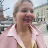 Susanne Friis Bjørner ørepynt med hvit månesten
