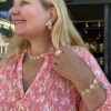 Stardust Flowerarmbånd i forgylt sølv