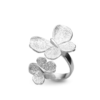 9467-2-RH Catwalk Exclusive Stardust Butterfly ring åpen i rhodinert sølv