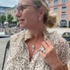 Catwalk Exclusive Stardust Leaf anheng i rhodinert sølv