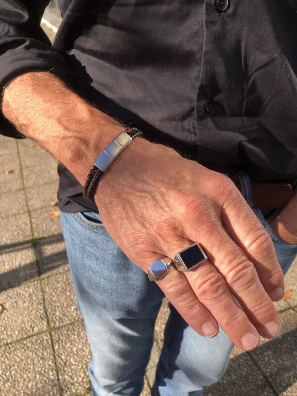 Signetring "Brad"i sølv