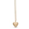 Catwalk Exclusive Stardust Heart anheng i forgylt sølv, 10 mm