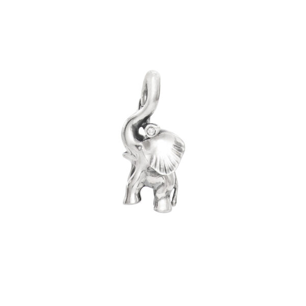 OLE LYNGGAARD COPENHAGEN Elefant charms i sølv