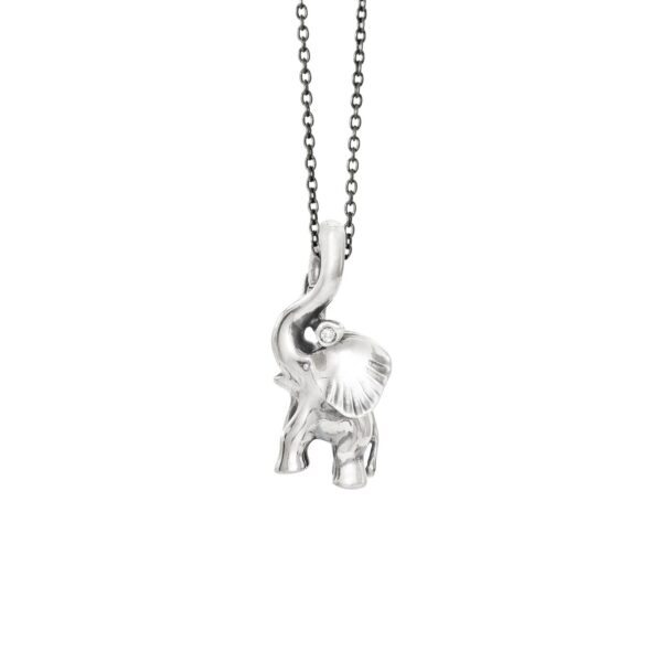 OLE LYNGGAARD COPENHAGEN Elefant charms i sølv